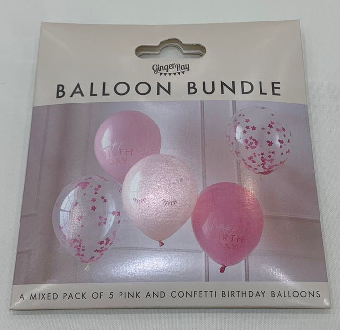 Pretty Pink Balloon Bundle